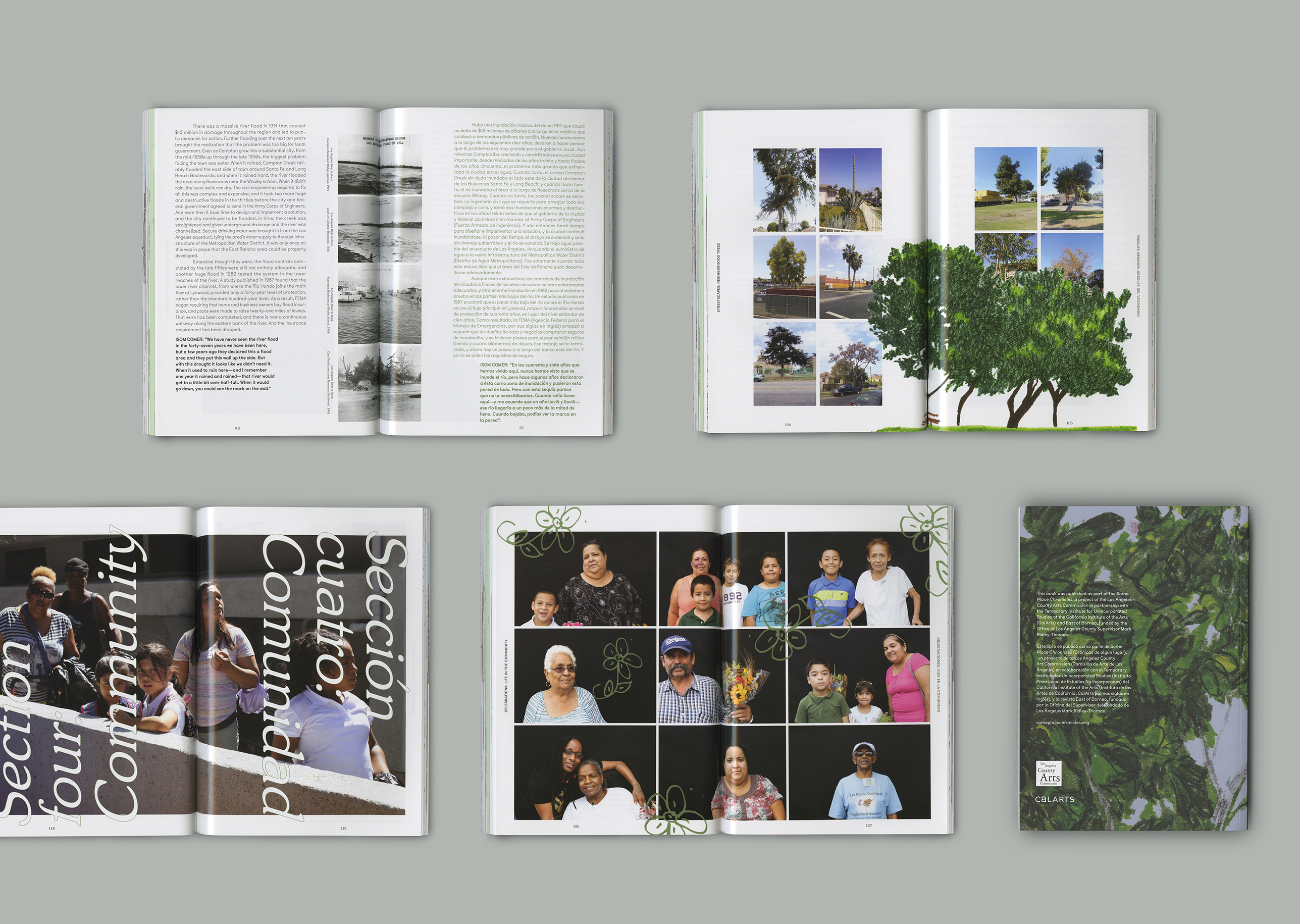 Jessica Lee SPC: EAST RANCHO DOMINIGUEZ [Publication, Book Design, Typography]